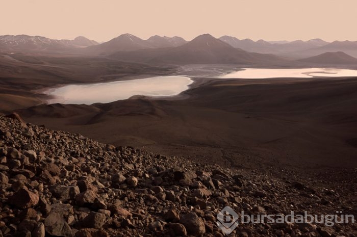 Bu da Mars'tan selfie
