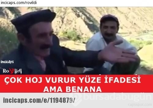 Vurur yüze ifadesi capsleri