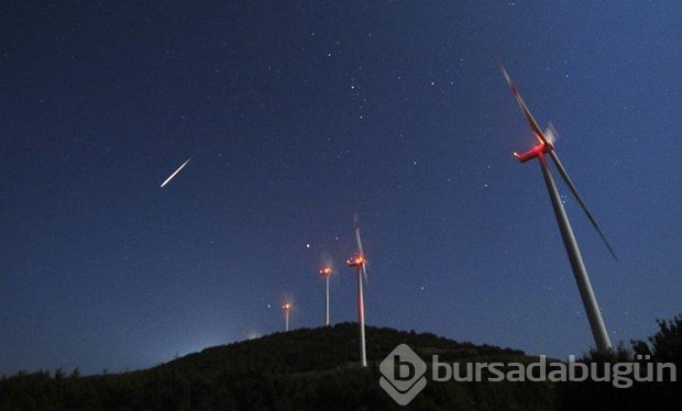 Halley'in kalıntıları nefes kesti
