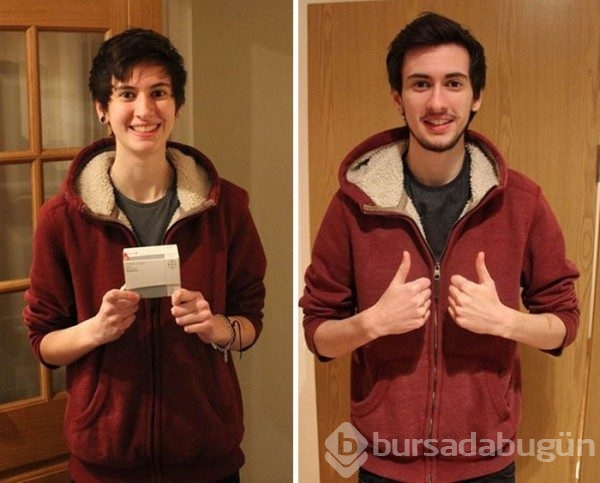 3 Yıl boyunca her gün çektiği selfie'ler eşliğinde bir kızın erkeğe dönüşüm süreci