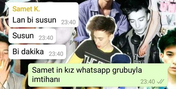 Kızların Whatsapp konuşmaları