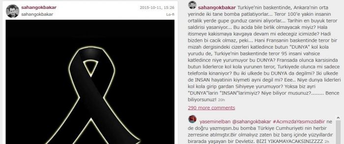 Şahan Gökbakar: ''Yoksa biz ayrı dünyanın insanları mıyız?''