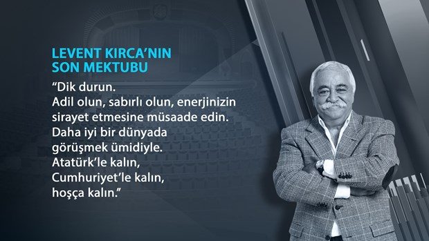 Levent Kırca'nın veda mektubu