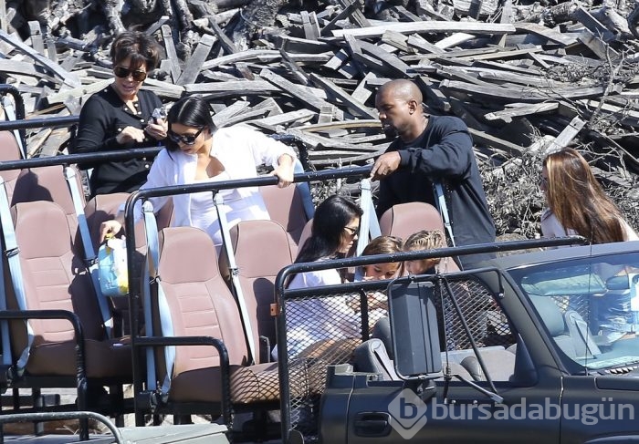 Kim Kardashian topukluları attı!