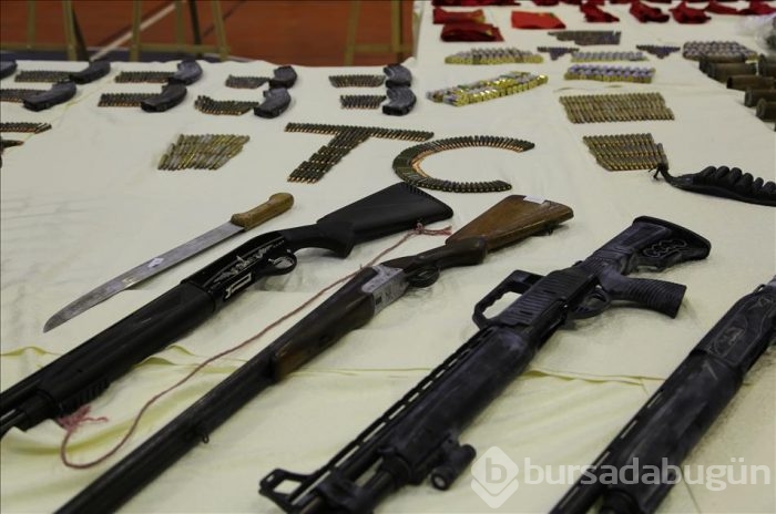 Diyarbakır'daki operasyonda çok sayıda mühimmat ele geçirildi