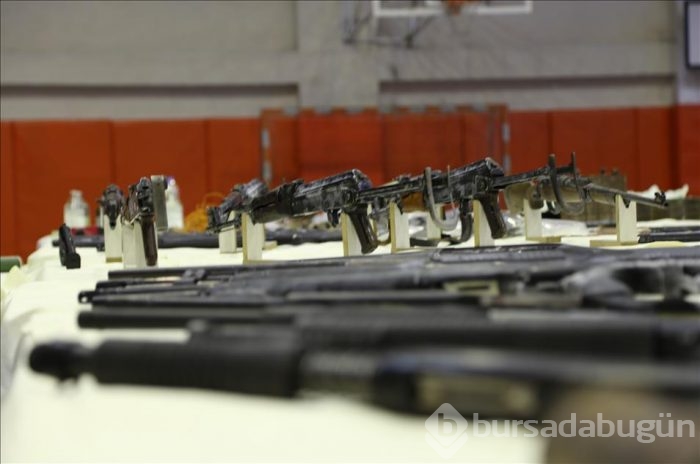 Diyarbakır'daki operasyonda çok sayıda mühimmat ele geçirildi