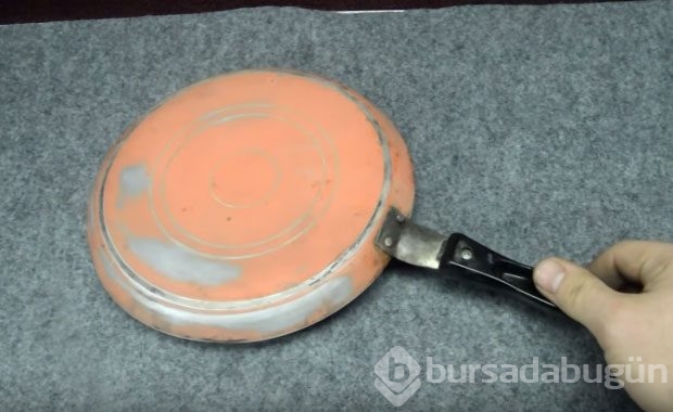 Paslı tavadan kamera yaptı!