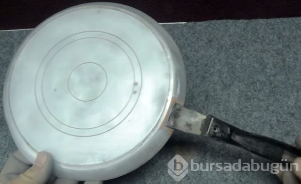Paslı tavadan kamera yaptı!