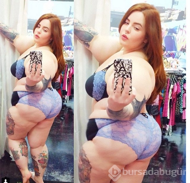 Kocasıyla çektiği fotoğraf olay oldu