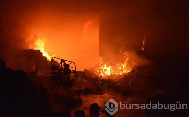 İplik fabrikasında çıkan yangın 5 saatte söndürüldü
