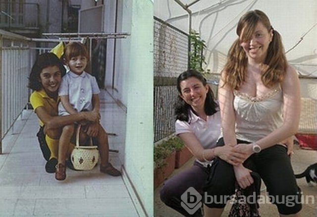 Yıllar sonra aynı yerde aynı poz