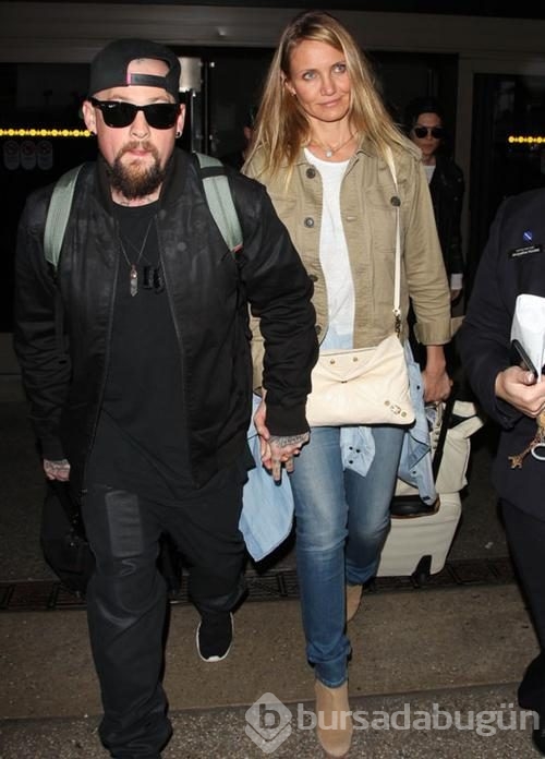 Cameron Diaz sokakta çöp topladı