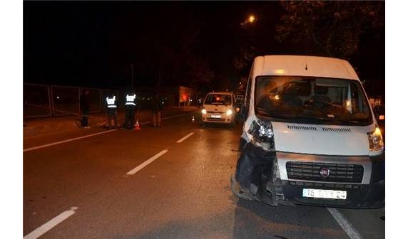 Bursa'da feci kaza: 1 ölü, 1 yaralı