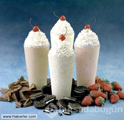 En sağlıksız içecek milkshake
