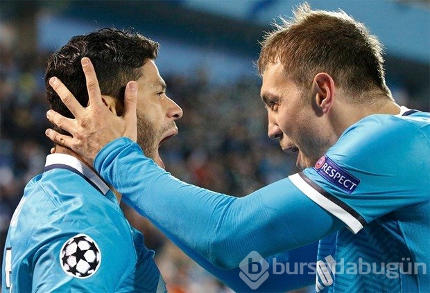 Zenit, şampiyonlar ligi'nde üçte üç yaptı