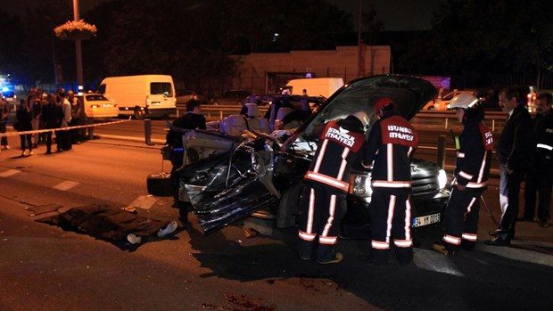 Bakırköy'de kaza: 1 ölü