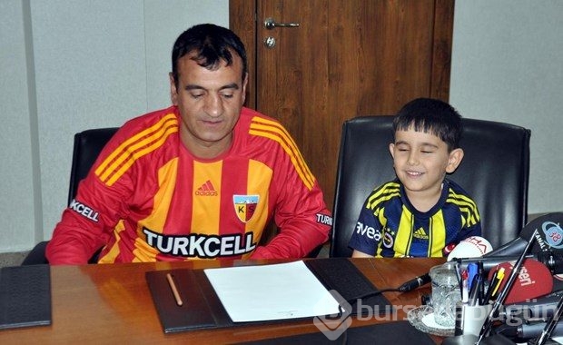 Kayserisporlu amigo özür diledi