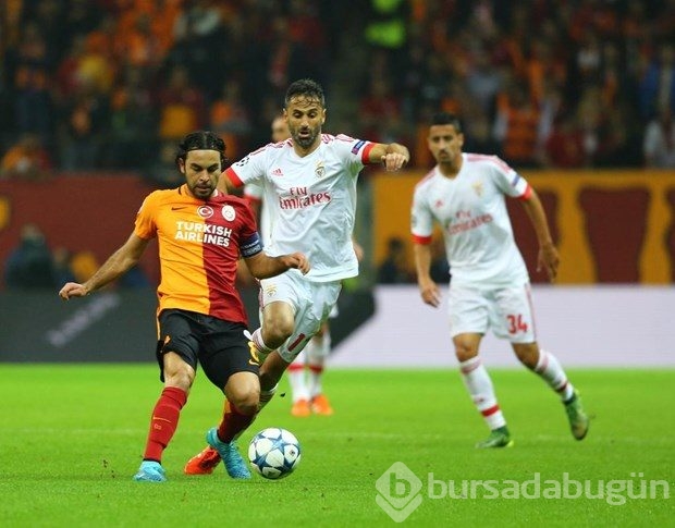 Galatasaray-Benfica maçından kareler