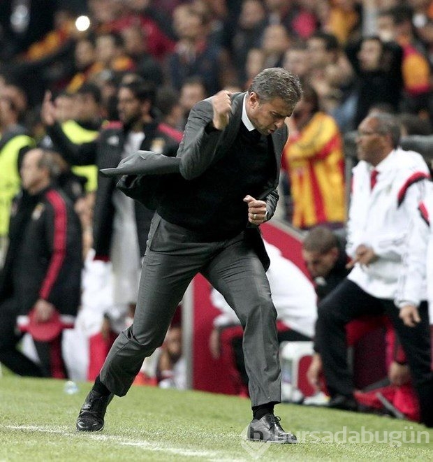 Galatasaray-Benfica maçından kareler