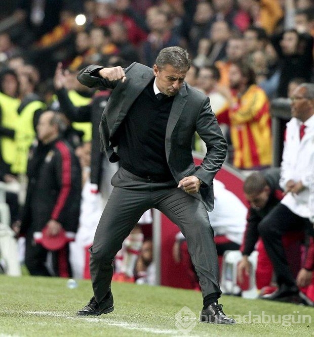 Galatasaray-Benfica maçından kareler