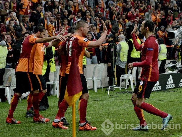 Galatasaray-Benfica maçından kareler