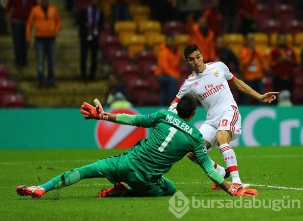 Galatasaray-Benfica maçından kareler