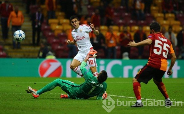 Galatasaray-Benfica maçından kareler