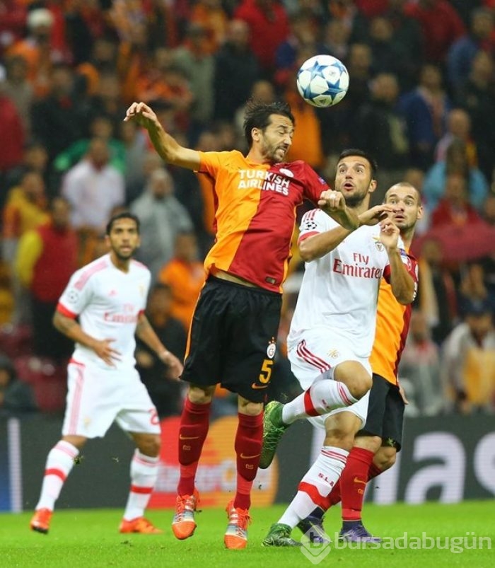 Galatasaray-Benfica maçından kareler