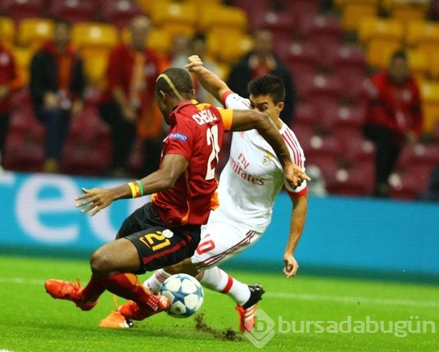 Galatasaray-Benfica maçından kareler