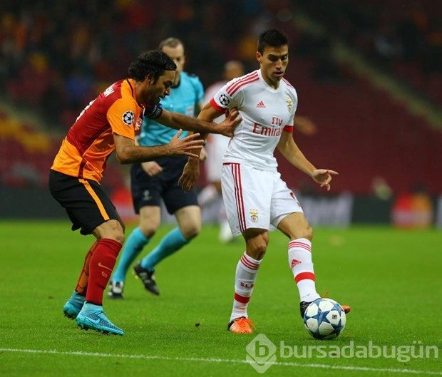 Galatasaray-Benfica maçından kareler