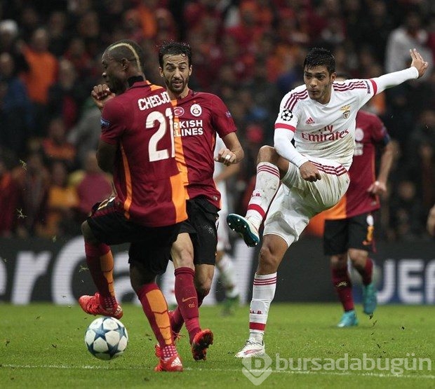 Galatasaray-Benfica maçından kareler