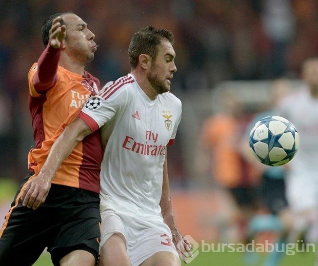 Galatasaray-Benfica maçından kareler