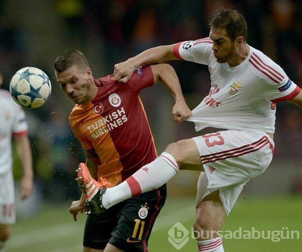 Galatasaray-Benfica maçından kareler