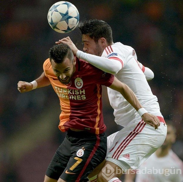 Galatasaray-Benfica maçından kareler