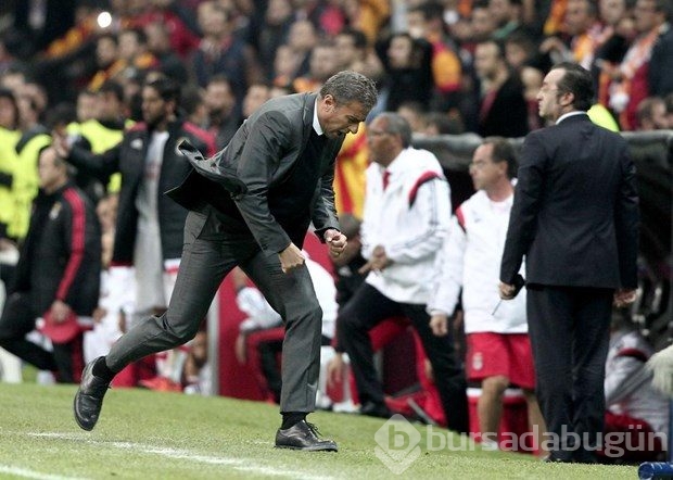 Galatasaray-Benfica maçından kareler