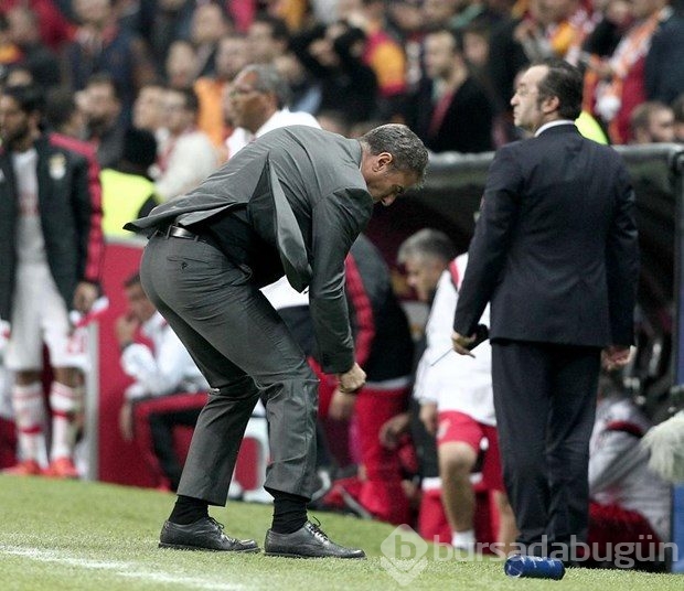 Galatasaray-Benfica maçından kareler
