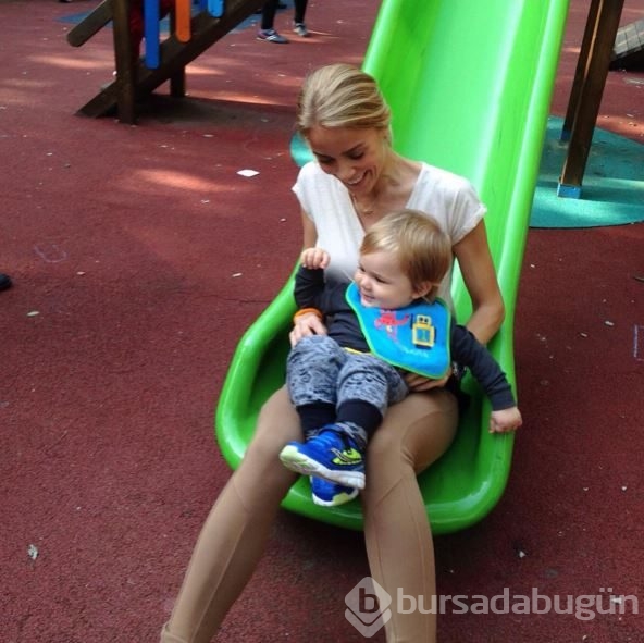 Bade İşçil'in park keyfi
