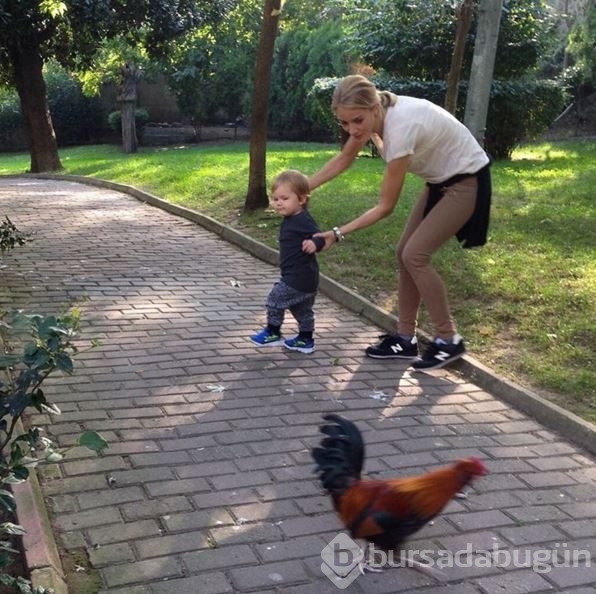 Bade İşçil'in park keyfi