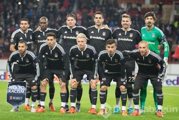 Lokomotiv Moskova-Beşiktaş karşılaşmasından kareler