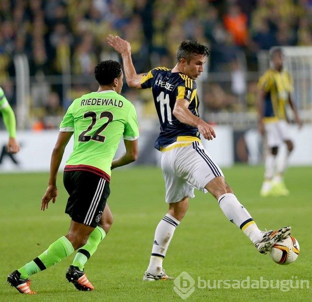 Fenerbahçe-Ajax karşılaşmasından kareler