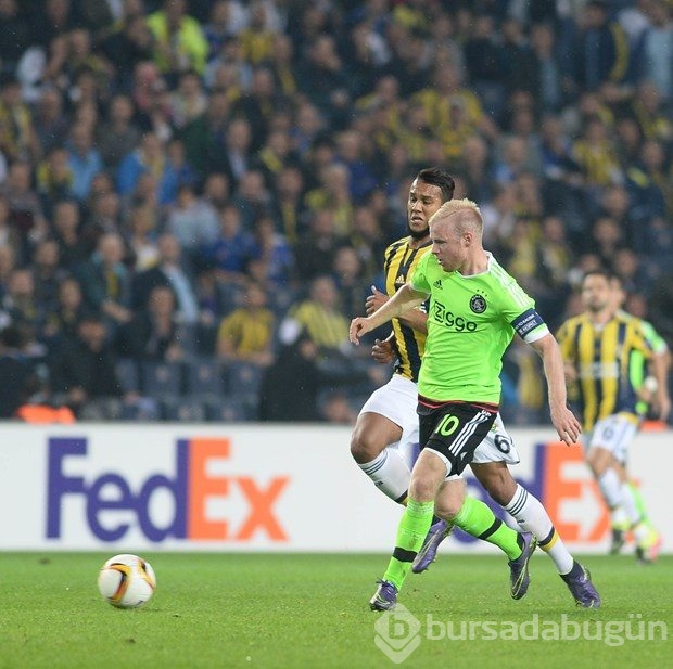 Fenerbahçe-Ajax karşılaşmasından kareler