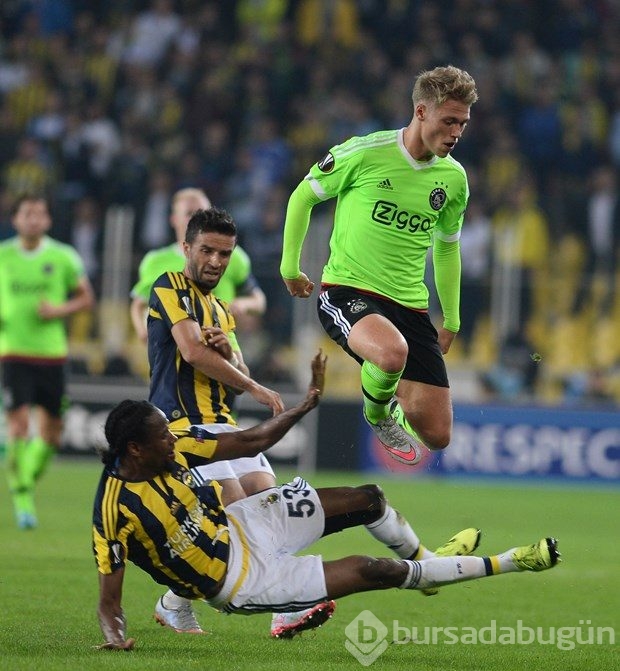 Fenerbahçe-Ajax karşılaşmasından kareler