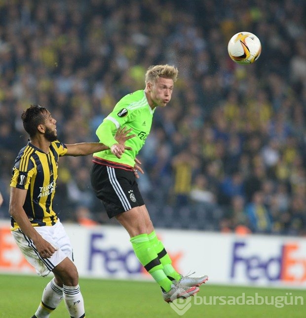 Fenerbahçe-Ajax karşılaşmasından kareler