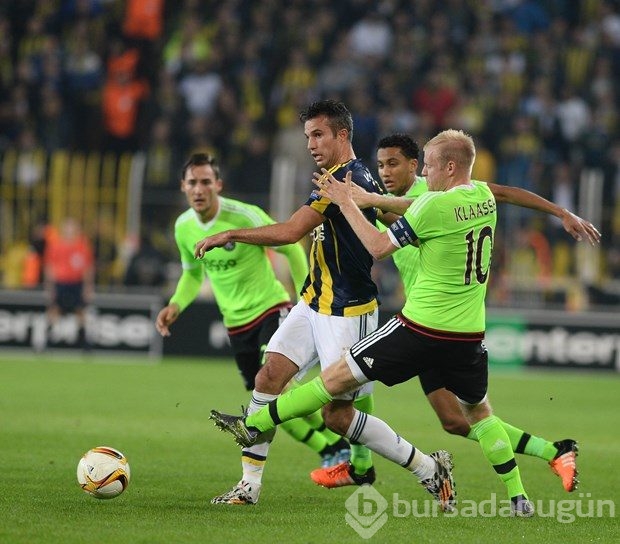 Fenerbahçe-Ajax karşılaşmasından kareler