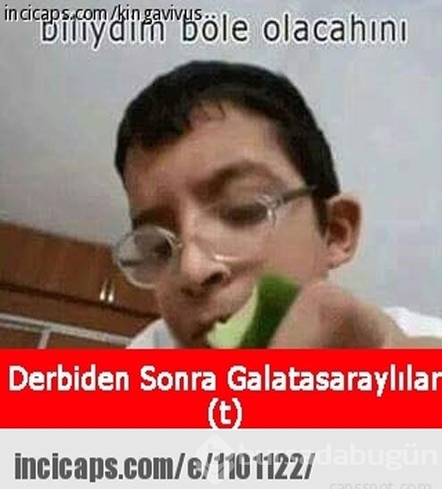 Unutulmaz derbi capsleri