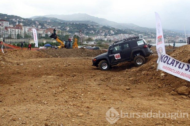 Trabzon'da off-road heyecanı