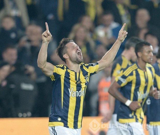 Fenerbahçe - Galatasaray derbisinden kareler