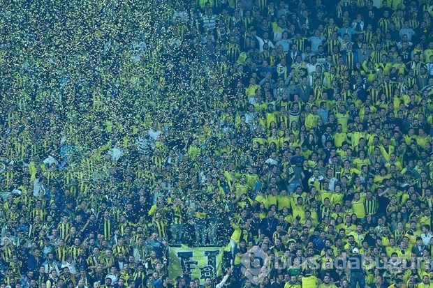 Fenerbahçe - Galatasaray derbisinden kareler