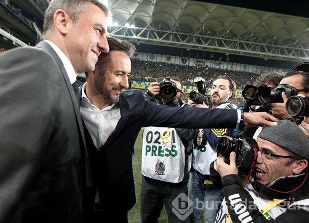 Fenerbahçe - Galatasaray derbisinden kareler