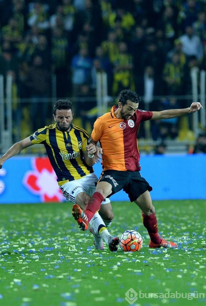 Fenerbahçe - Galatasaray derbisinden kareler